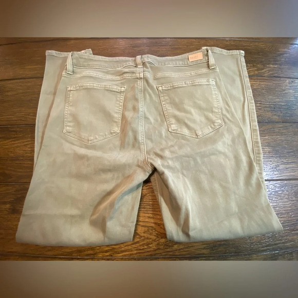 Paige Hoxton Ankle Olive Green Size 31 - Picture 2 of 7